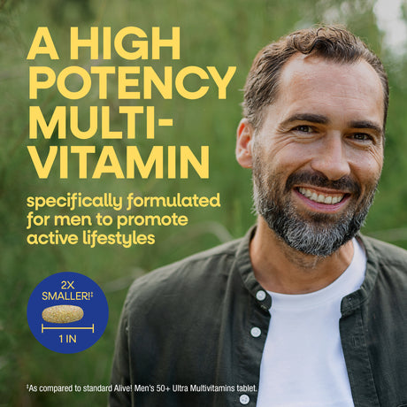 <{%MAIN1_15973%}>Nature's Way® | Alive! Men's 50+ Ultra Minis Multivitamin