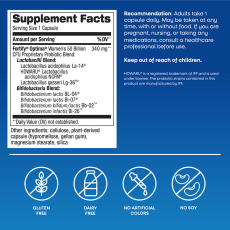 <{%MAIN4_10336%}>Nature's Way® | Fortify Optima Women's Advanced Care Probiotic
