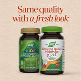 <{%MAIN1_13371%}>Nature's Way® | Kids Growing Bones & Muscles Gummies - package updates old to new