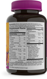 <{%360IMAGE1_14618%}>Nature's Way® | Alive! Zero Sugar Women's Gummy Multivitamin - right side of pack