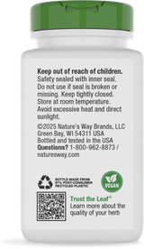 <{%360IMAGE3_17870%}>Nature's Way® | Wild Yam Root - back of pack