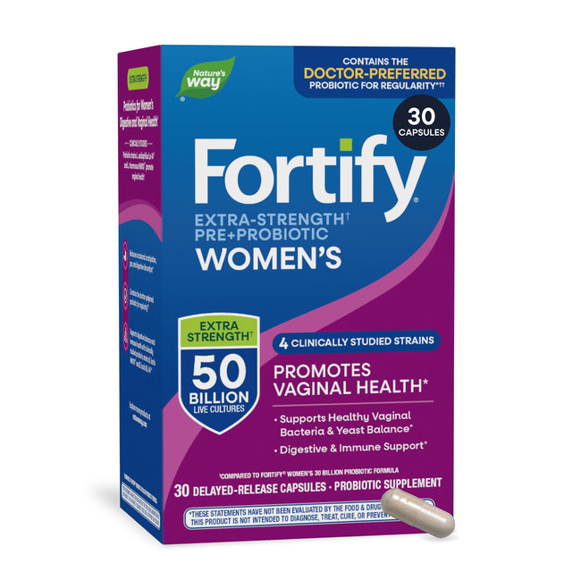 <{%MAIN6_11581%}>Nature's Way® | Fortify Women's Daily Pre+Probiotic