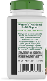 <{%360IMAGE2_17870%}>Nature's Way® | Wild Yam Root - left side of pack