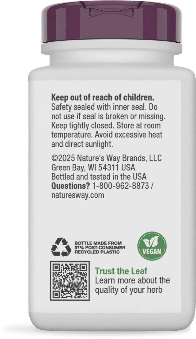 <{%360IMAGE3_380%}>Nature's Way® | Eyebright Premium Blend - back of pack