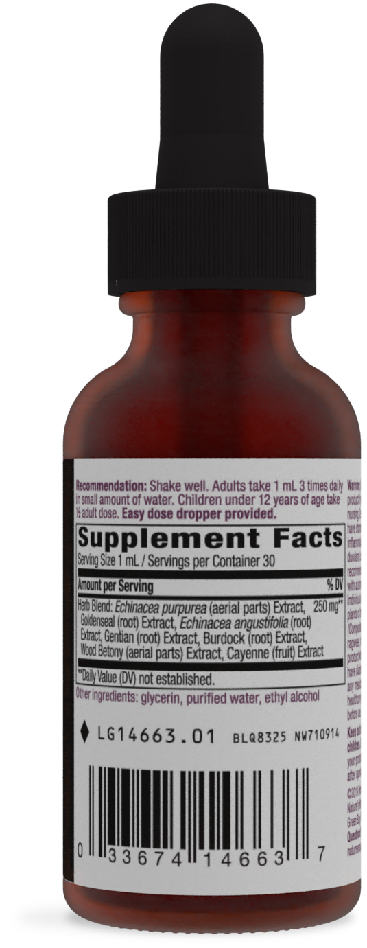 <{%360IMAGE1_14663%}>Nature's Way® | Echinacea Goldenseal Drops - right side of pack