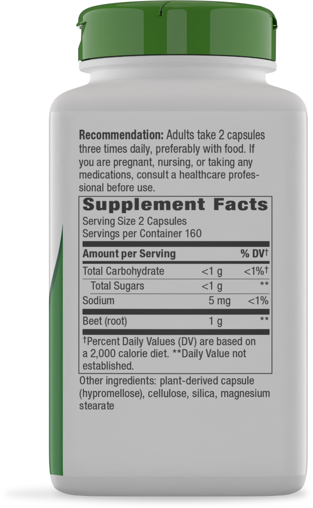 <{%360IMAGE5_11925%}>Nature's Way® | Beet Root - right side of pack