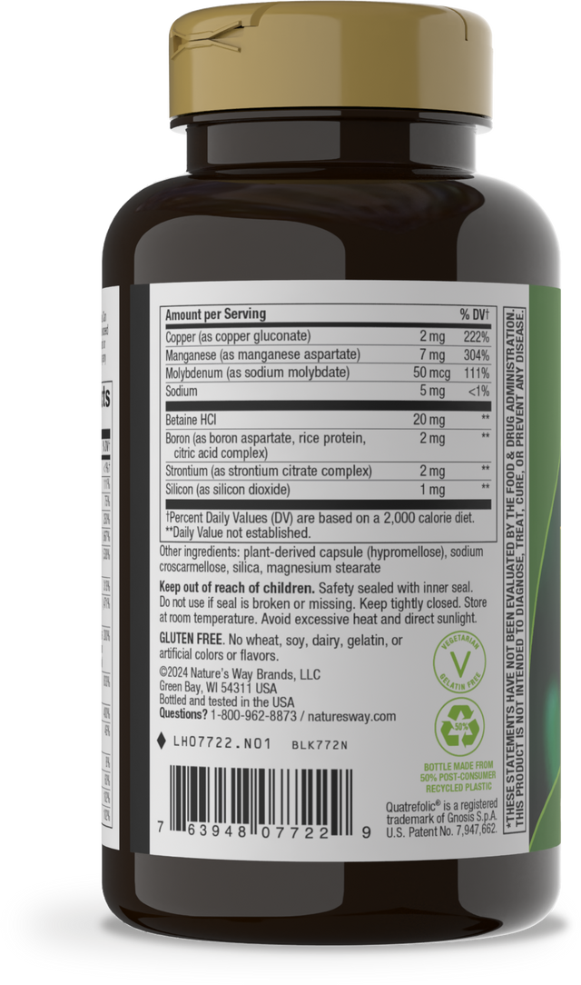<{%360IMAGE2_07722%}>Nature's Way® | OsteoPrime - left side of pack