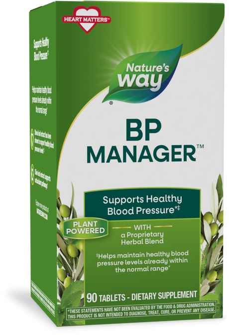 <{%PRIMARY_02869%}>Nature's Way® | BP Manager, 90 tablets