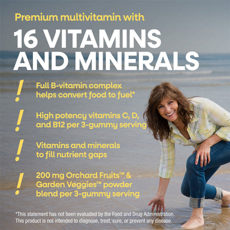 <{%MAIN3_15899%}>Nature's Way® | Alive! Premium Women's 50+ Gummy Multivitamin