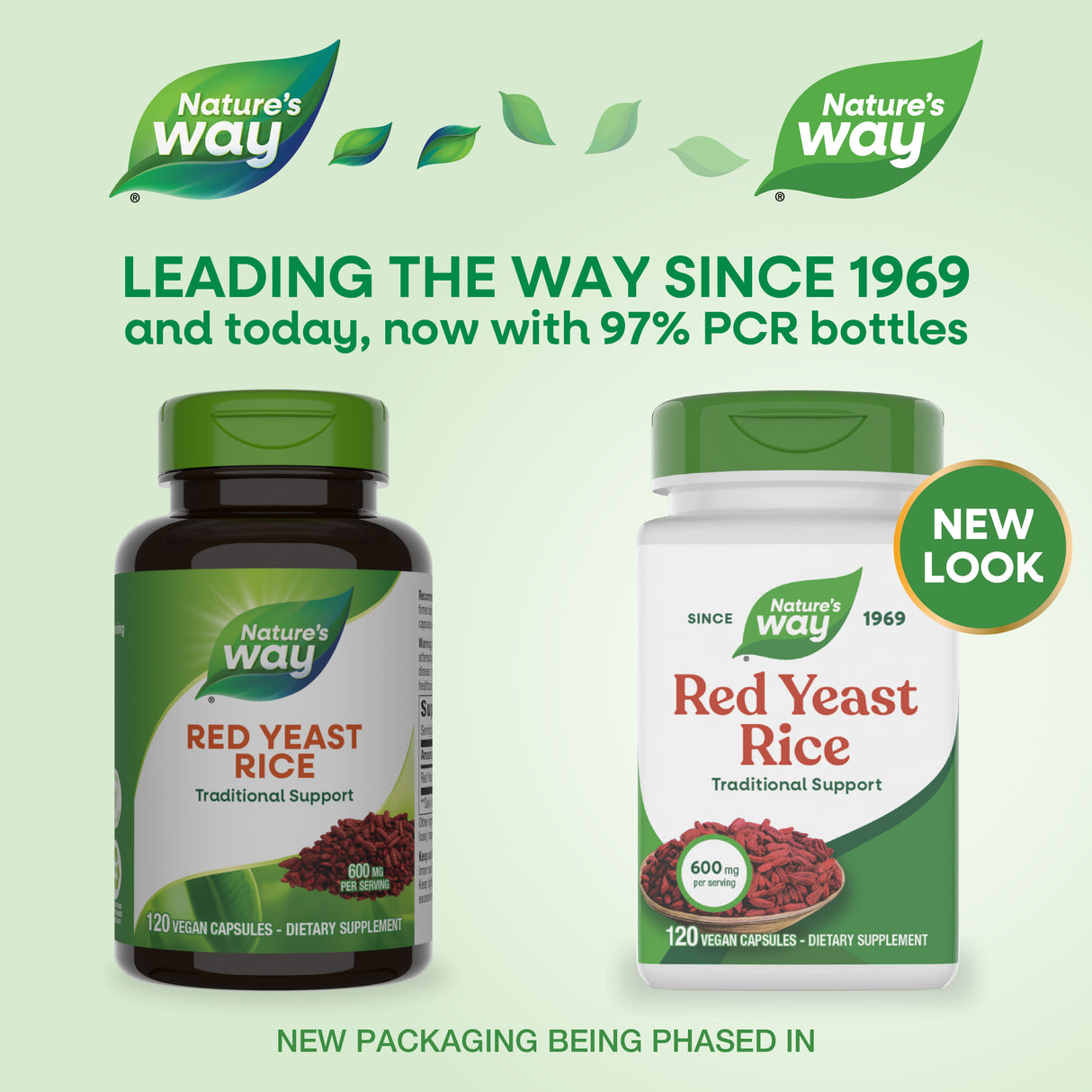 <{%MAIN1_15540%}>Nature's Way® | Red Yeast Rice - package updates old to new