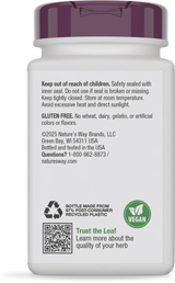 <{%360IMAGE3_08102%}>Nature's Way® | Super Milk Thistle - back of pack