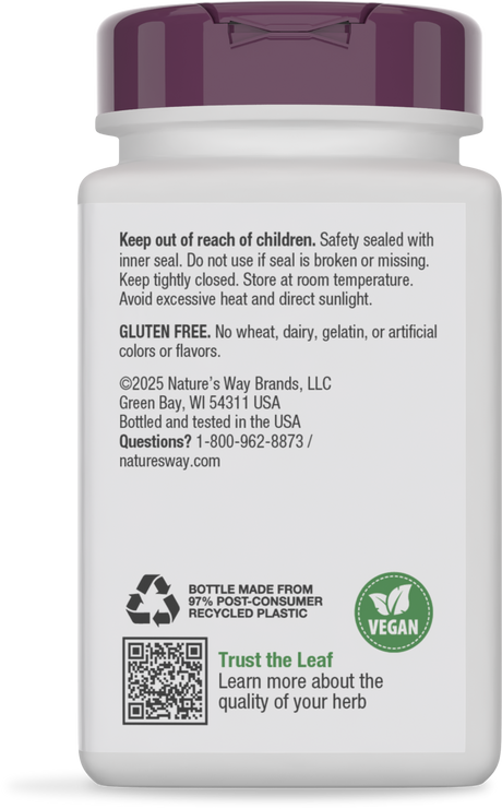 <{%360IMAGE3_08102%}>Nature's Way® | Super Milk Thistle - back of pack