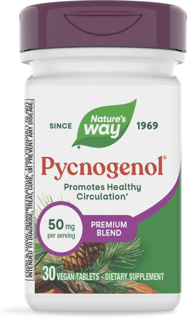 <{%PRIMARY_45151%}>Nature's Way® | Pycnogenol Premium Blend, 30 tablets