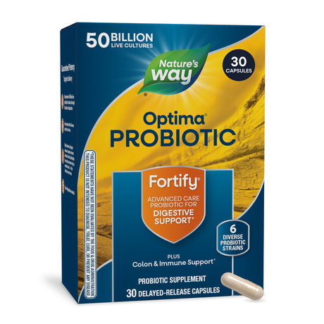 <{%MAIN6_10337%}>Nature's Way® | Fortify Optima 50 Billion Probiotic