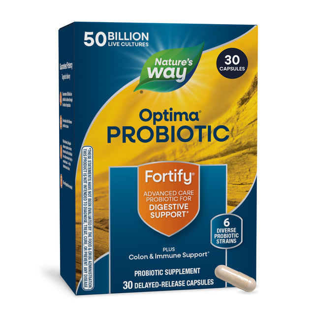 <{%MAIN6_10337%}>Nature's Way® | Fortify Optima 50 Billion Probiotic
