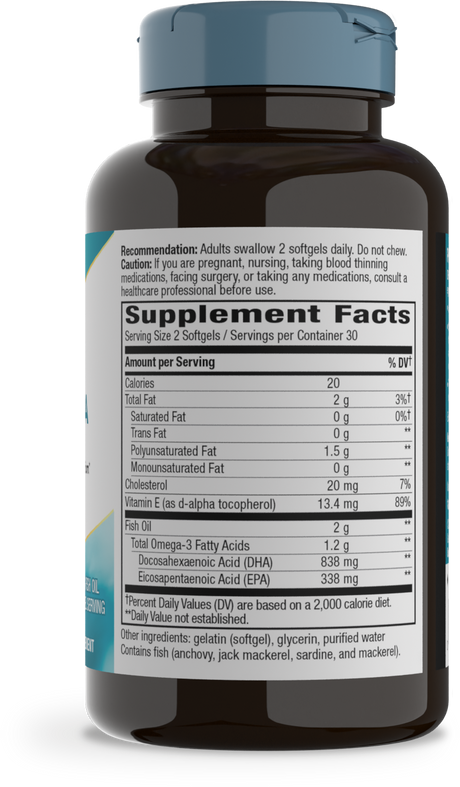<{%360IMAGE1_15682%}>Nature's Way® | Mega-DHA Premium Fish Oil - right side of pack