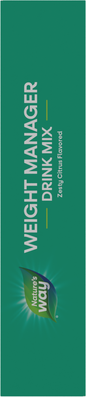<{%360IMAGE10_14987%}>Nature's Way® | Weight Manager Drink Mix - left side of pack