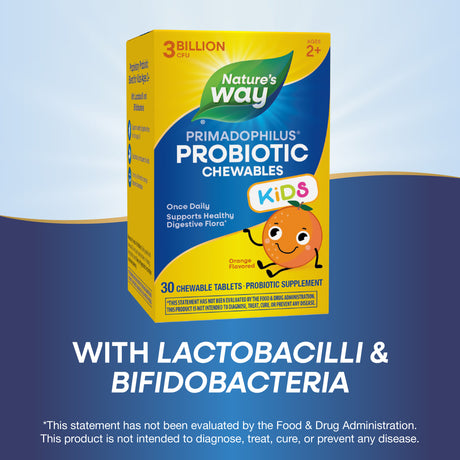 <{%MAIN9_14242%}>Nature's Way® | Primadophilus Kids Probiotic Chewables