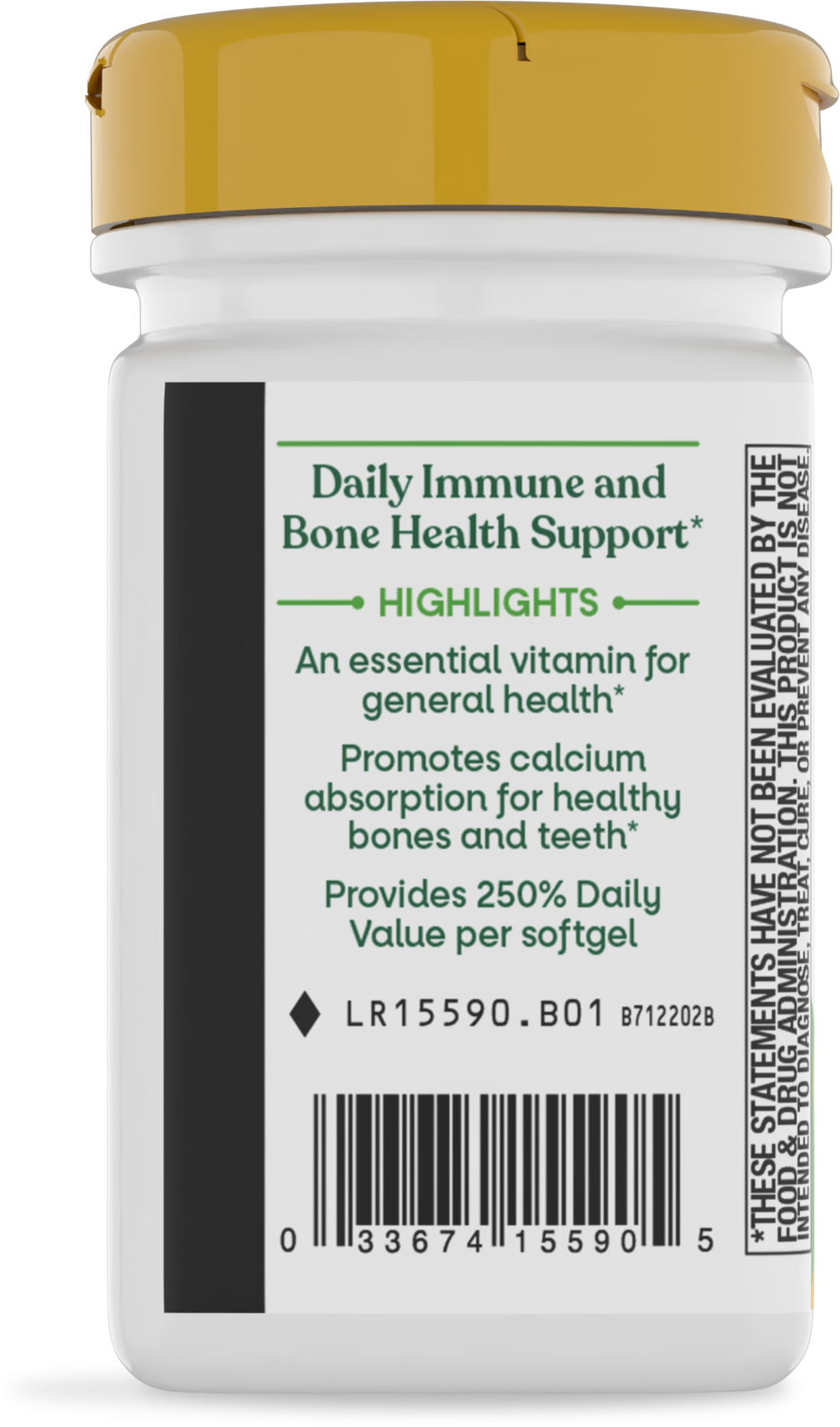 <{%360IMAGE6_15590%}>Nature's Way® | Vitamin D3 - left side of pack