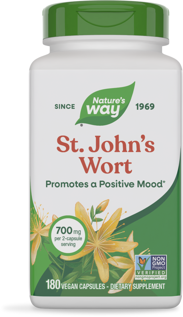 <{%PRIMARY_14041%}>Nature's Way® | St. John's Wort Herb, 180 capsules