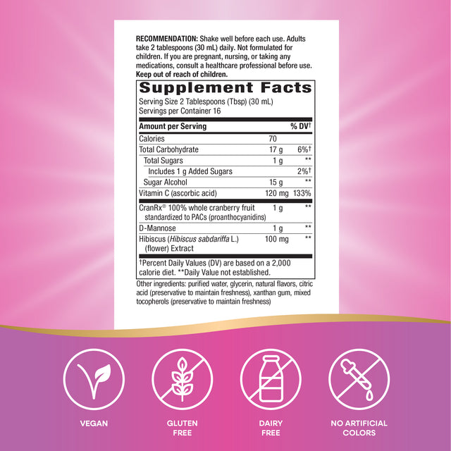 <{%MAIN4_10613%}>Nature's Way® | CranRx Liquid Bioactive Cranberry