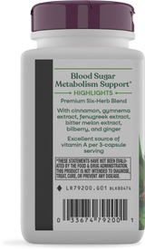 <{%360IMAGE2_79200%}>Nature's Way® | Blood Sugar Manager - left side of pack