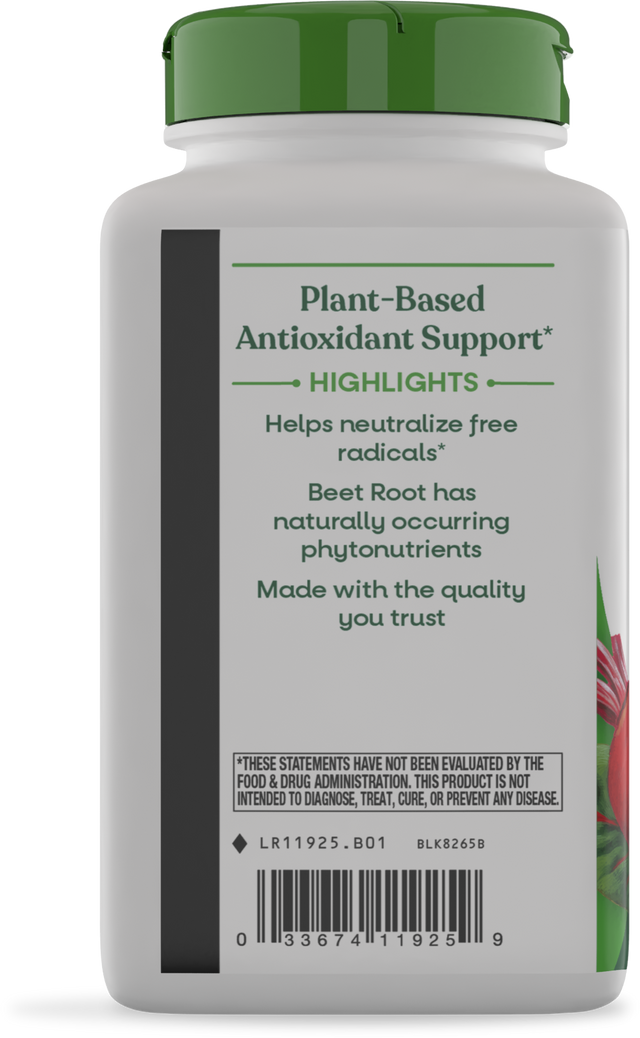 <{%360IMAGE6_11925%}>Nature's Way® | Beet Root - left side of pack