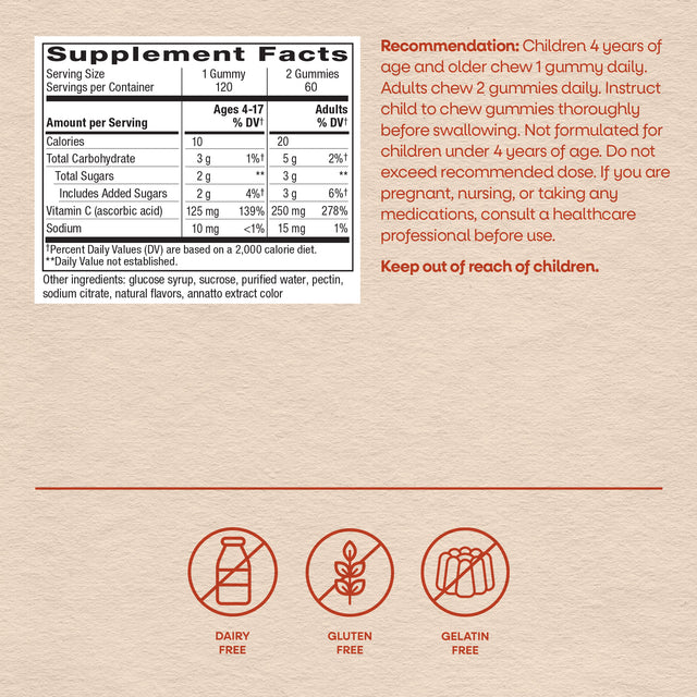 <{%MAIN5_13607%}>Nature's Way® | Vitamin C Gummies