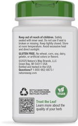 <{%360IMAGE7_12300%}>Nature's Way® | Dandelion Root - back of pack