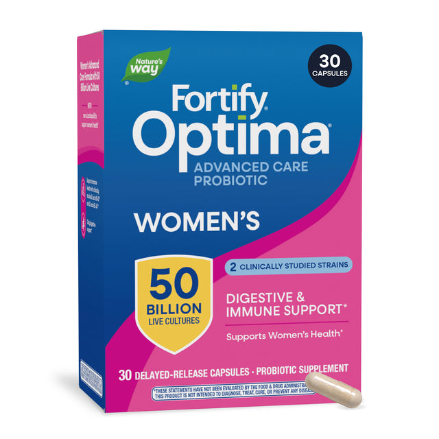 <{%MAIN6_10336%}>Nature's Way® | Fortify Optima Women's Advanced Care Probiotic
