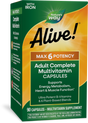 <{%PRIMARY_15090%}>Nature's Way® | Alive! Max6 Potency Adult Complete Multivitamin, 90 capsules