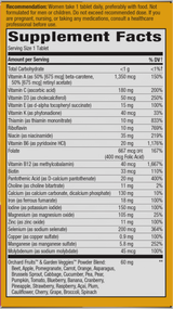 <{%360IMAGE4_15686%}>Nature's Way® | Alive! Women's Ultra Multivitamin - right side of pack