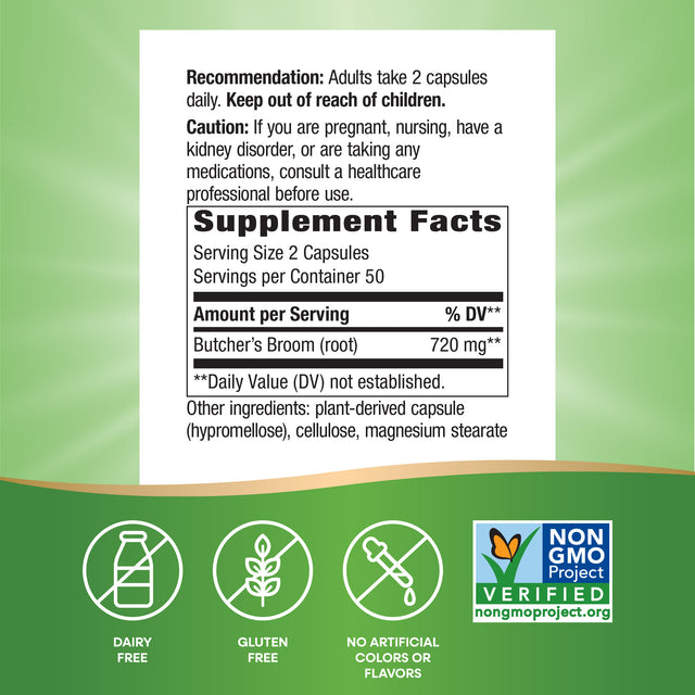 <{%MAIN4_11250%}>Nature's Way® | Butcher's Broom Root