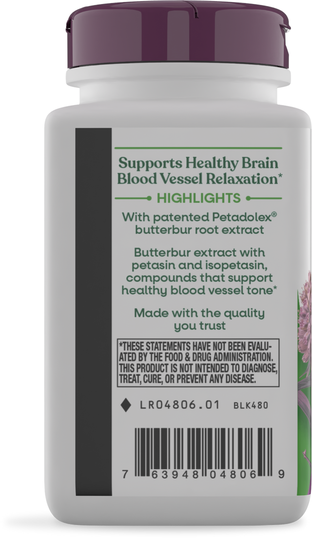 <{%360IMAGE2_04806%}>Nature's Way® | Petadolex Pro-Active - left side of pack