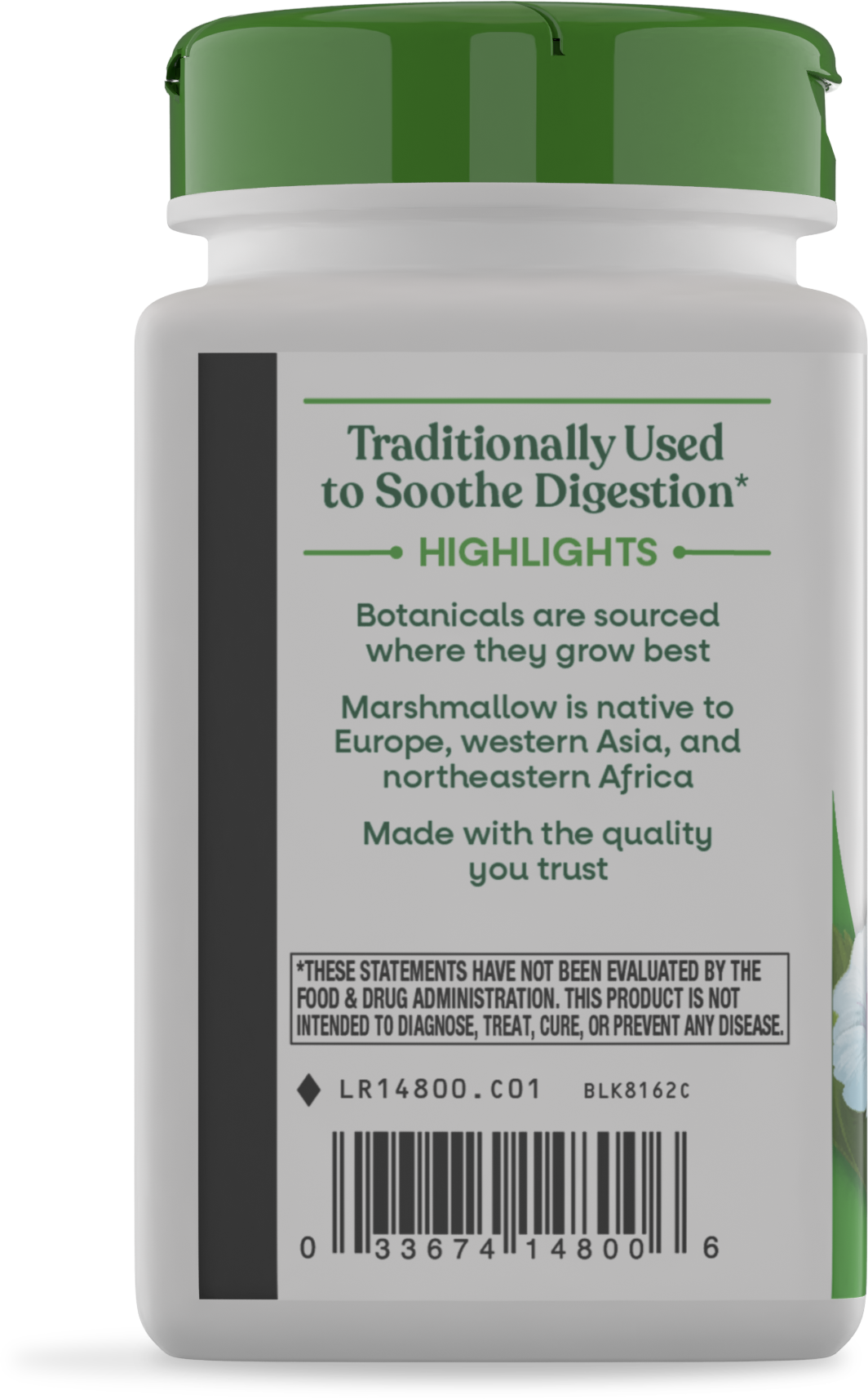 <{%360IMAGE2_14800%}>Nature's Way® | Marshmallow Root - left side of pack