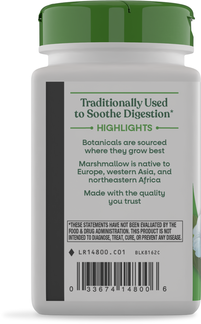 <{%360IMAGE2_14800%}>Nature's Way® | Marshmallow Root - left side of pack