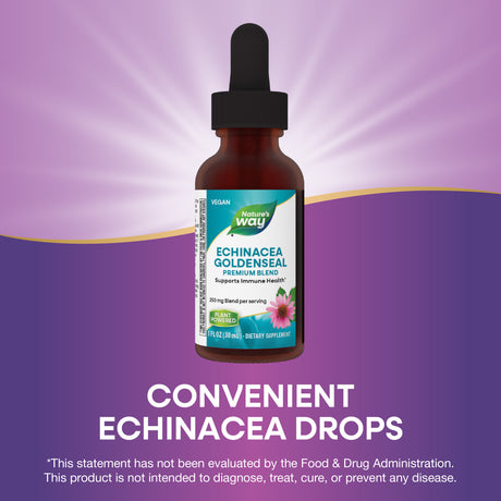 <{%MAIN3_14663%}>Nature's Way® | Echinacea Goldenseal Premium Blend Drops