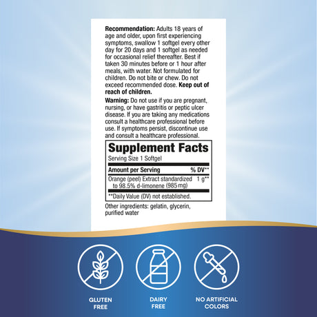 <{%MAIN4_09110%}>Nature's Way® | Heartburn Free! Orange Peel Extract