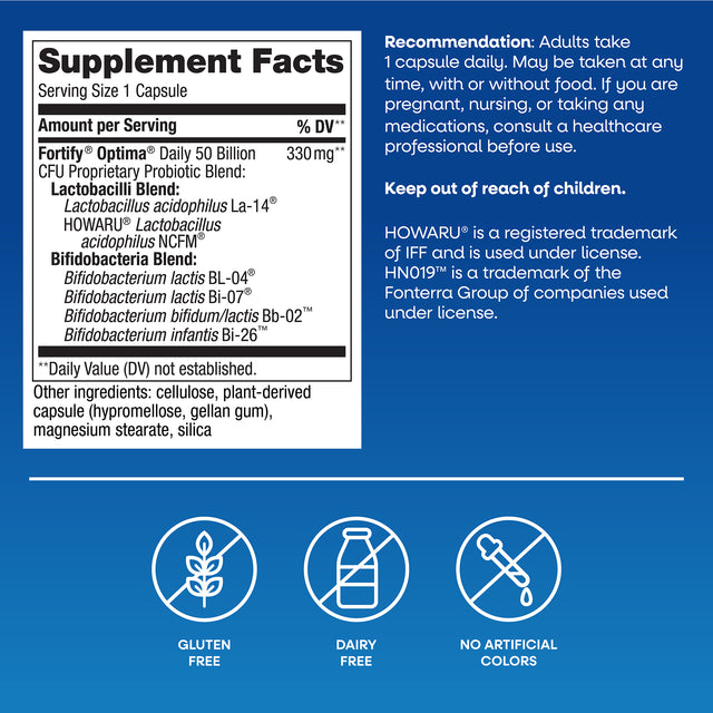 <{%MAIN4_10337%}>Nature's Way® | Fortify Optima 50 Billion Probiotic