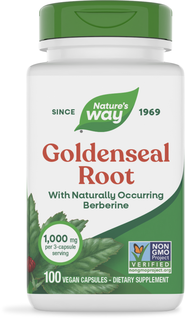 <{%PRIMARY_13800%}>Nature's Way® | Goldenseal Root, 100 capsules
