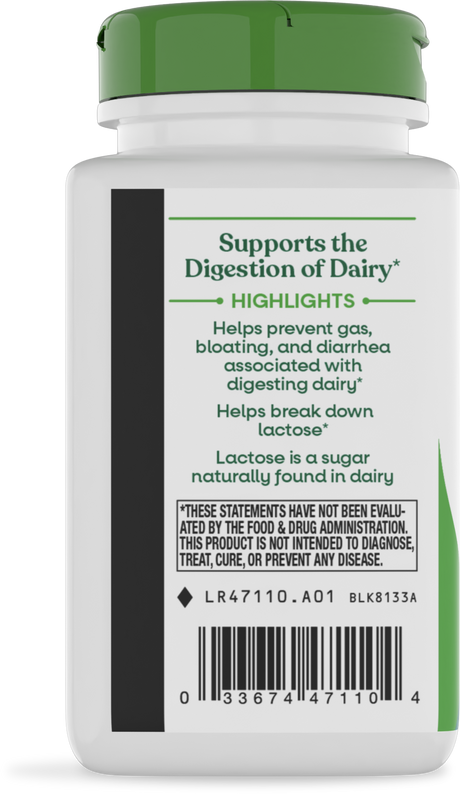 <{%360IMAGE2_47110%}>Nature's Way® | Lactose Defense - left side of pack