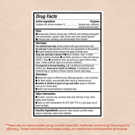 <{%MAIN5_21825097%}>Nature's Way® | Boericke & Tafel Arniflora Arnica Gel