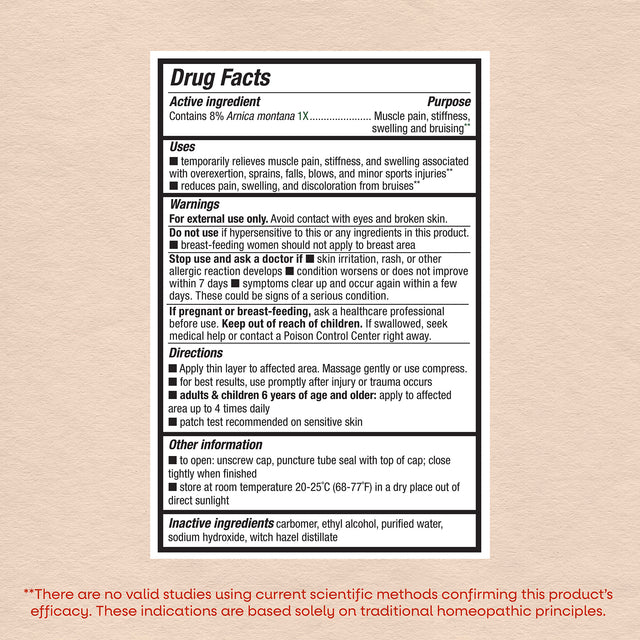 <{%MAIN5_21825097%}>Nature's Way® | Boericke & Tafel Arniflora Arnica Gel