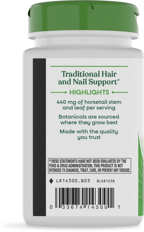 <{%360IMAGE2_14300%}>Nature's Way® | Horsetail Grass - left side of pack