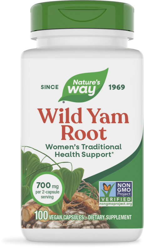 <{%PRIMARY_17870%}>Nature's Way® | Wild Yam Root, 100 capsules