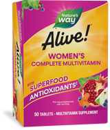 <{%PRIMARY_13663%}>Nature's Way® | Alive! Women's Complete Multivitamin, 50 tablets