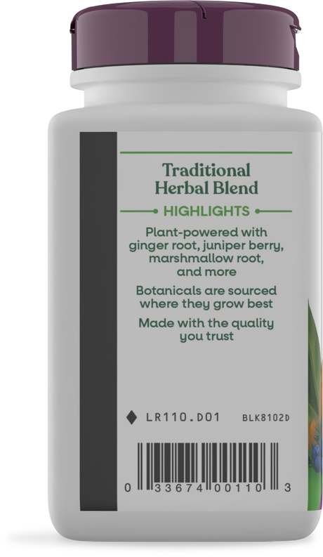<{%360IMAGE2_110%}>Nature's Way® | Kidney Bladder Premium Blend - left side of pack