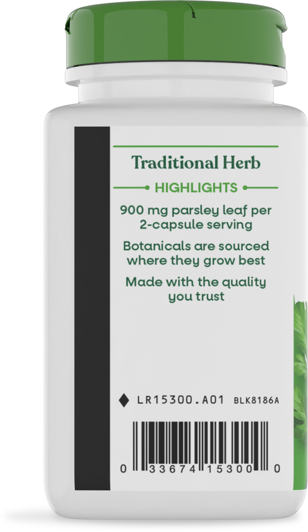 <{%360IMAGE2_15300%}>Nature's Way® | Parsley Leaf - left side of pack