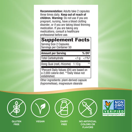 <{%MAIN4_12380%}>Nature's Way® | Dong Quai Root