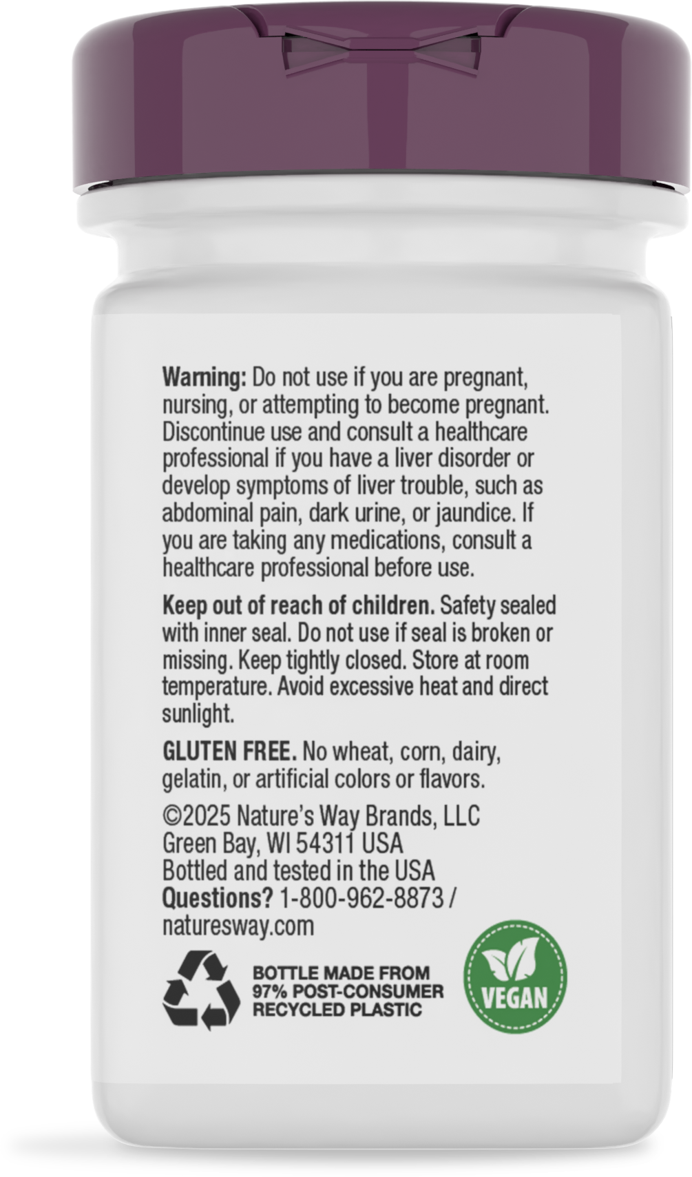 <{%360IMAGE3_14536%}>Nature's Way® | EstroSoy Premium Blend - back of pack